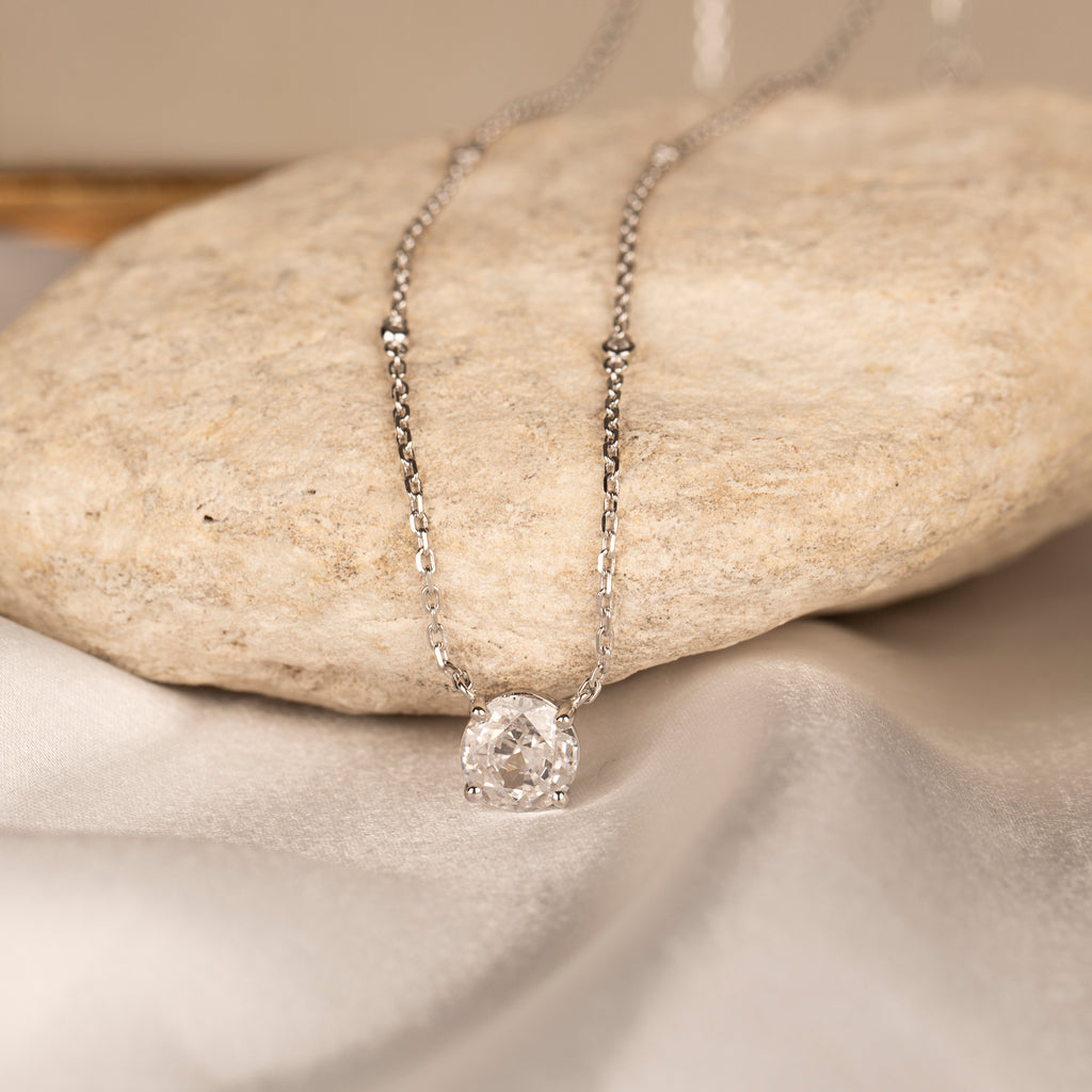 Mozanit Tektaş Kolye